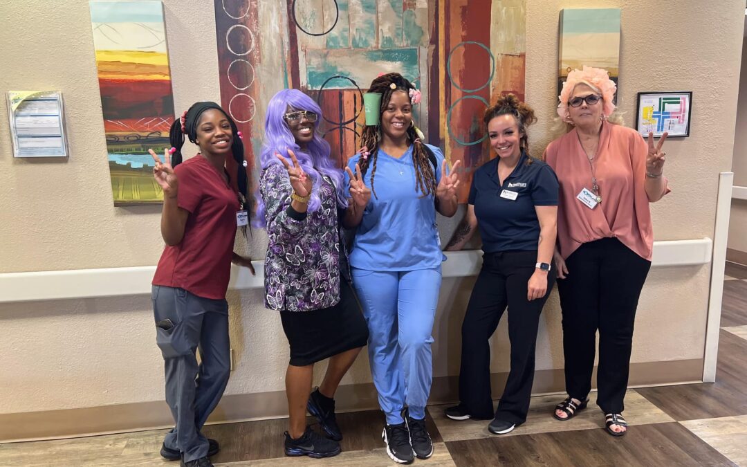 Celebrating CNA Week with Crazy Hair Day!